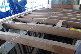 fore deck beams