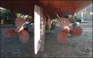 props and rudder