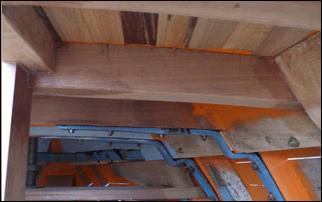 teak deck underside
